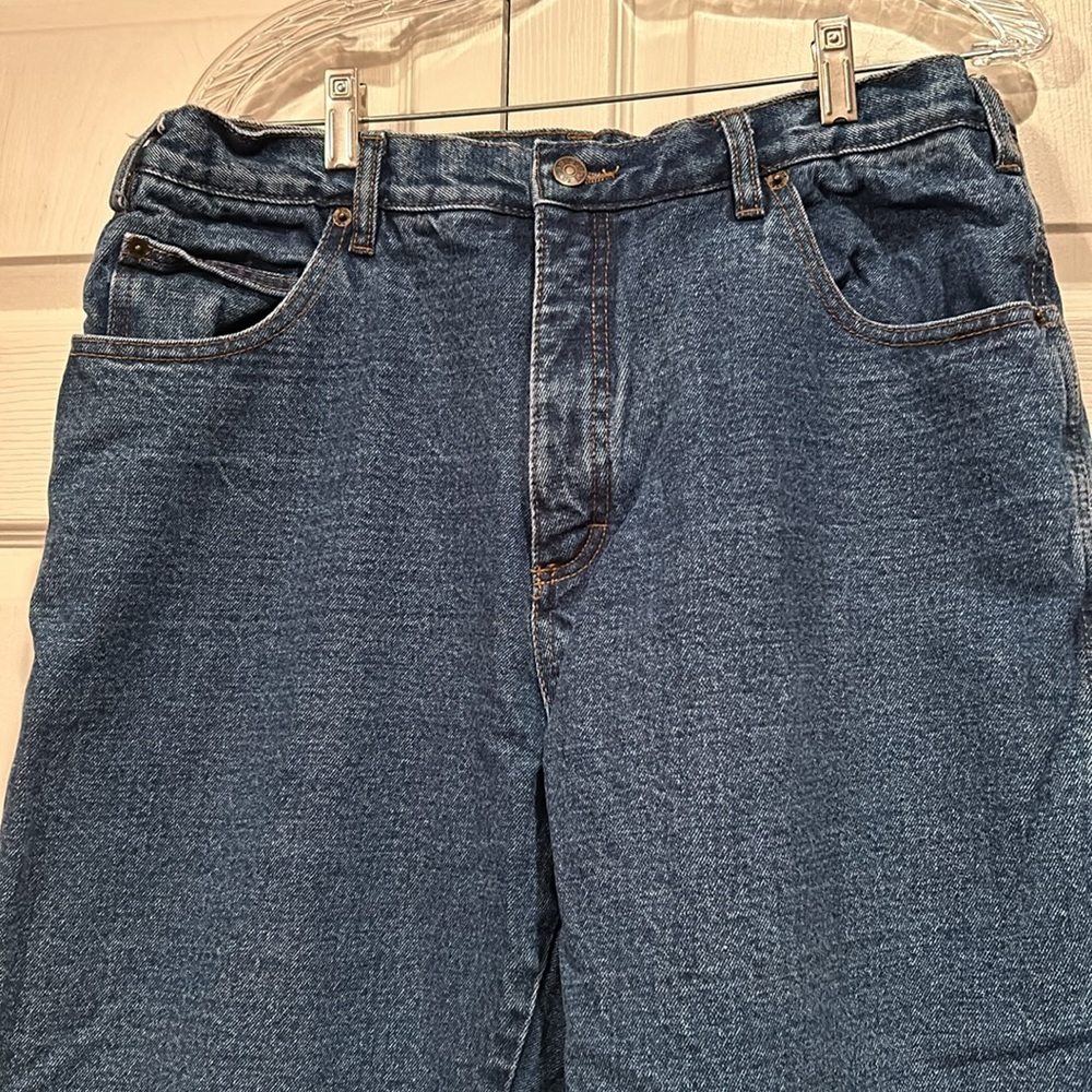 Guide Gear sz 34x30 Dual Layer, Red Thinsulate Insulation,  Lined Jeans. - Picture 4 of 12